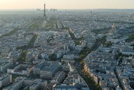 Paris cityscape view